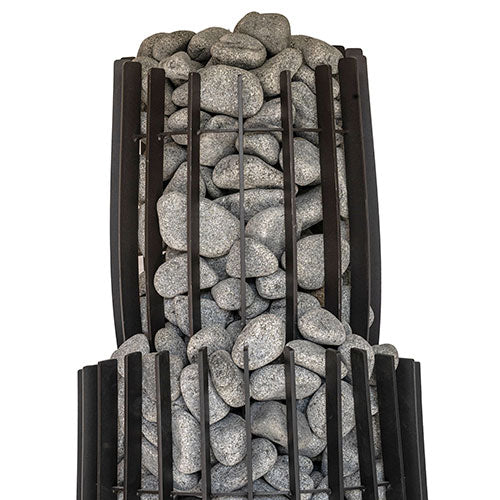 Cozy Heat Chimney Cover SW H700 Chimney Cover, Black Stainless Steel, for SW Sauna Stoves