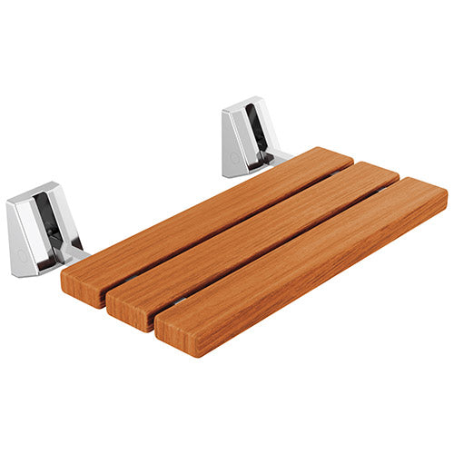 Delta 5SE-SBS-6 Fold-Up Wood Seat, Wall Mounted