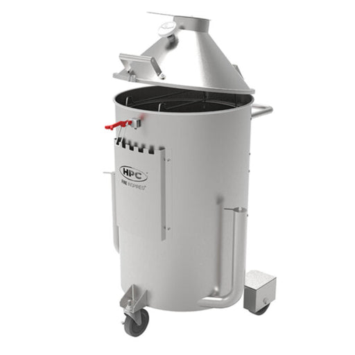 HPC Stainless Steel Drum Smoker - Backyard Supply Direct