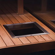 HUUM Flange CS Embedding Flange for CLIFF/STEEL Series Sauna Heaters