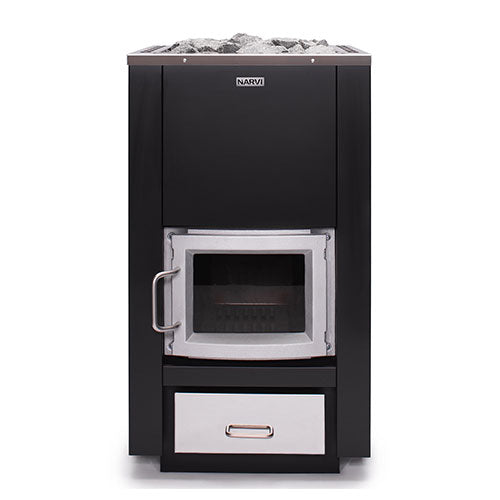 Narvi 30 Wood-Burning Sauna Stove, 24kW