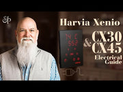 Harvia Xenio CX30 and CX45 sauna control system installation — complete setup guide