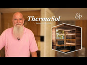 ThermaSol architectural sauna collection — luxury indoor sauna design and wellness experience