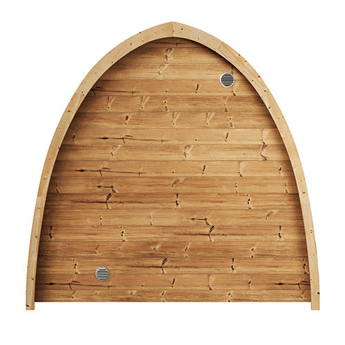 SaunaLife Model G3 Garden Series Outdoor Home Sauna Kit, Up to 6 Persons