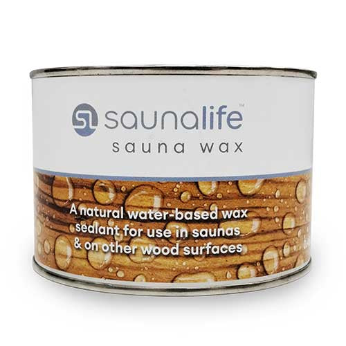 SaunaLife Sauna Wax Water-Repellant and Protective Coating, 15.2 oz