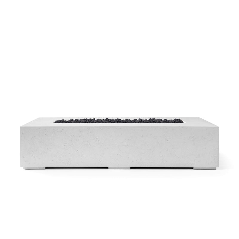 HPC Sonoma 72 Lightweight Concrete Fire Pit with Torpedo Burner