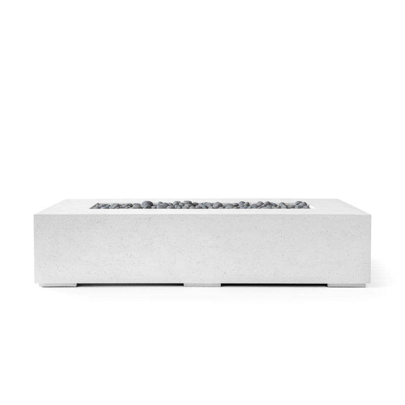 HPC Sonoma 72 Lightweight Concrete Fire Pit with Torpedo Burner
