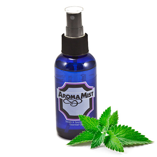 AromaMist Spearmint 4 Spearmint Aroma Bath Oil, 4-Ounce Atomizing Spray Bottle