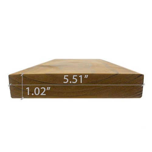 PROSAUNAS Thermo-Radiata Pine 2x6 (26mm x 140mm) S4SEE SHP
