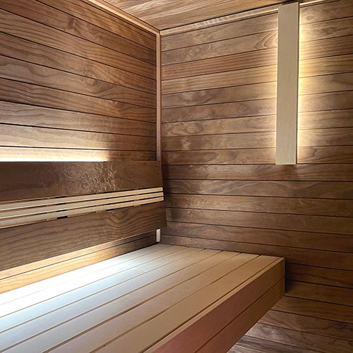 PROSAUNAS Thermo-Radiata Pine 1x2 (14mm x 30mm) Inside Corner Trim SI
